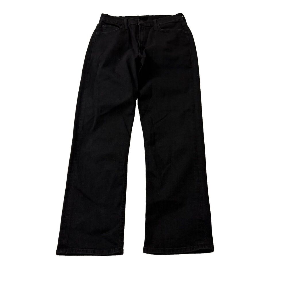 Mother Jeans Womens 29 Black High Waisted Rider Ankle Not Guilty Straight Denim